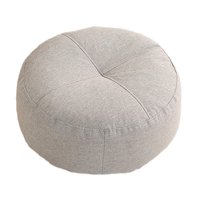 Magideal - Cojín Redondo Para El Suelo, Cojín Decorativo Para El Suelo, Cojín De Yoga, Cojín Pequeño Para El Suelo, Cojín Para El Asiento, Para Yoga, Sofá Cama, Gris Claro