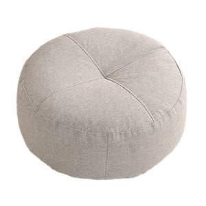 Magideal - Cojín Redondo Para El Suelo, Cojín Decorativo Para El Suelo, Cojín De Yoga, Cojín Pequeño Para El Suelo, Cojín Para El Asiento, Para Yoga, Sofá Cama, Gris Claro