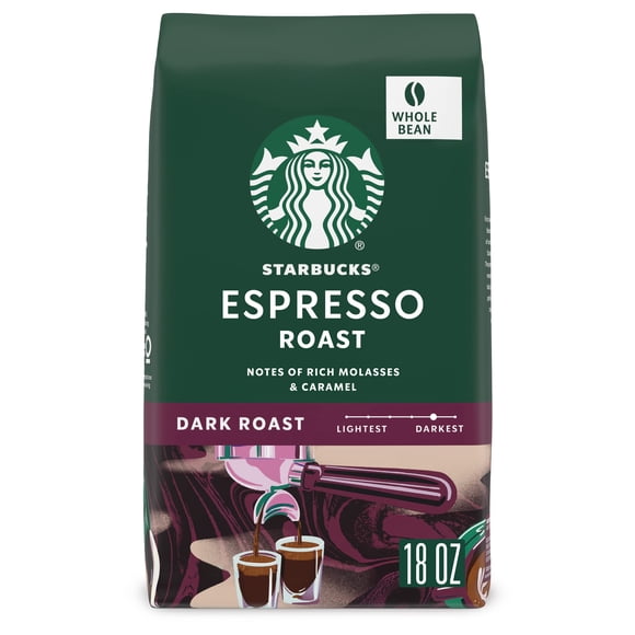 Café Starbucks Espresso Roast Tostado Oscuro en Grano Entero 510 g