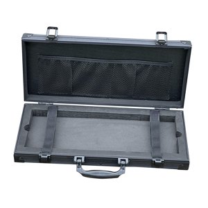 Magideal - Estuche Rígido Para Teclado, Estuche De Aluminio Para Teclado Mecánico, Bolsa Protectora Acolchada Para Teclado, Estuche Para Guardar Teclado, Solo