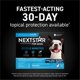 thumbnail image 2 of Prevención de pulgas y garrapatas NEXTSTAR para perros pequeños, 1 mes, 2 of 5