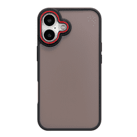 Joigo - Carcasa Antigolpes Matte Borde Color Para Iphone 17 Negro