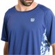thumbnail image 3 of Polera Wilson Print Azul Tenis/padel, 3 of 3