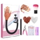 thumbnail image 1 of Hand de manicura LIONVISON con 300 puntas de uñas, lima y brocha, 1 of 8