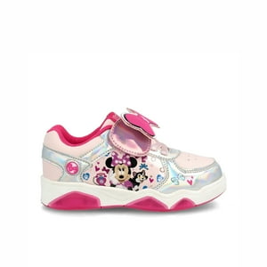 Zapatilla Niña Bubblegummers Minnie Rosado Claro