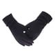 thumbnail image 3 of Guantes Térmicos De Pantalla Táctil A Prueba De Viento Forrados Con Forro Polar De Invierno Para Mujer Negro, 3 of 5