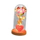thumbnail image 2 of Rosa Artificial Iluminada En Cúpula De Cristal Para Decoración De Bodas Rosa Rosa Multiusos, 2 of 3