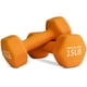thumbnail image 1 of Par de mancuernas Balelinko de 6,8 kg, neopreno hexagonales, color naranja, 1 of 7