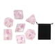 thumbnail image 2 of 7 Dados Poliédricos Para Juegos De Mesa, Suministros Para Fiestas, Juegos De Rol, Color Rosa, 2 of 5