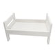 thumbnail image 4 of Accesorios De Fotografía Recién Nacido Cama Muebles Pequeños De Madera Para Niño Recién Nacido Blanco, 4 of 5