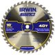 thumbnail image 1 of Hoja de sierra circular IRWIN MARATHON Carbide 40T de 10 pulgadas, 1 of 1