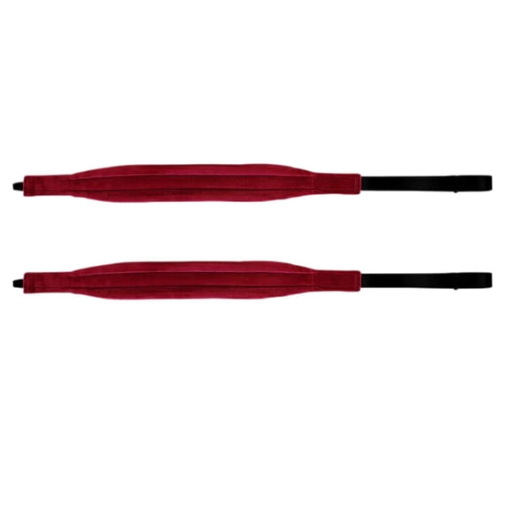 Correas Para Acordeón, 1 Par, Cómodas Para Tocar, Accesorios Para Instrumentos Musicales, Gruesas, Color Rojo