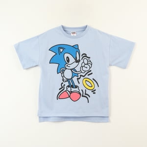 Polera Manga Corta Niño Coin Azul Sonic