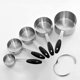 thumbnail image 3 of Set de tazas medidoras y cucharas medidoras magnéticas EDELIN, 3 of 9