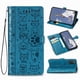thumbnail image 1 of Funda Cartera FOXDOCK para OPPO A52 / A72 / A92 , Flip PU con Relieve de Gatos y Perros, Tarjetero y Soporte, 1 of 6