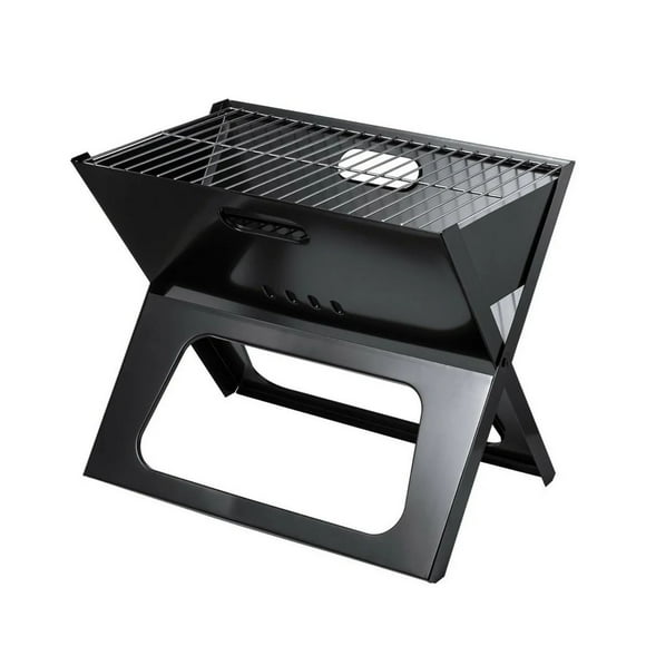 Parrilla Plegable Portátil Metal 44x36x28 cm