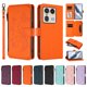 thumbnail image 3 of Funda Cartera Mariposa para [Motorola Edge 50 Ultra 5G] con Soporte y Cremallera Naranja, 3 of 6