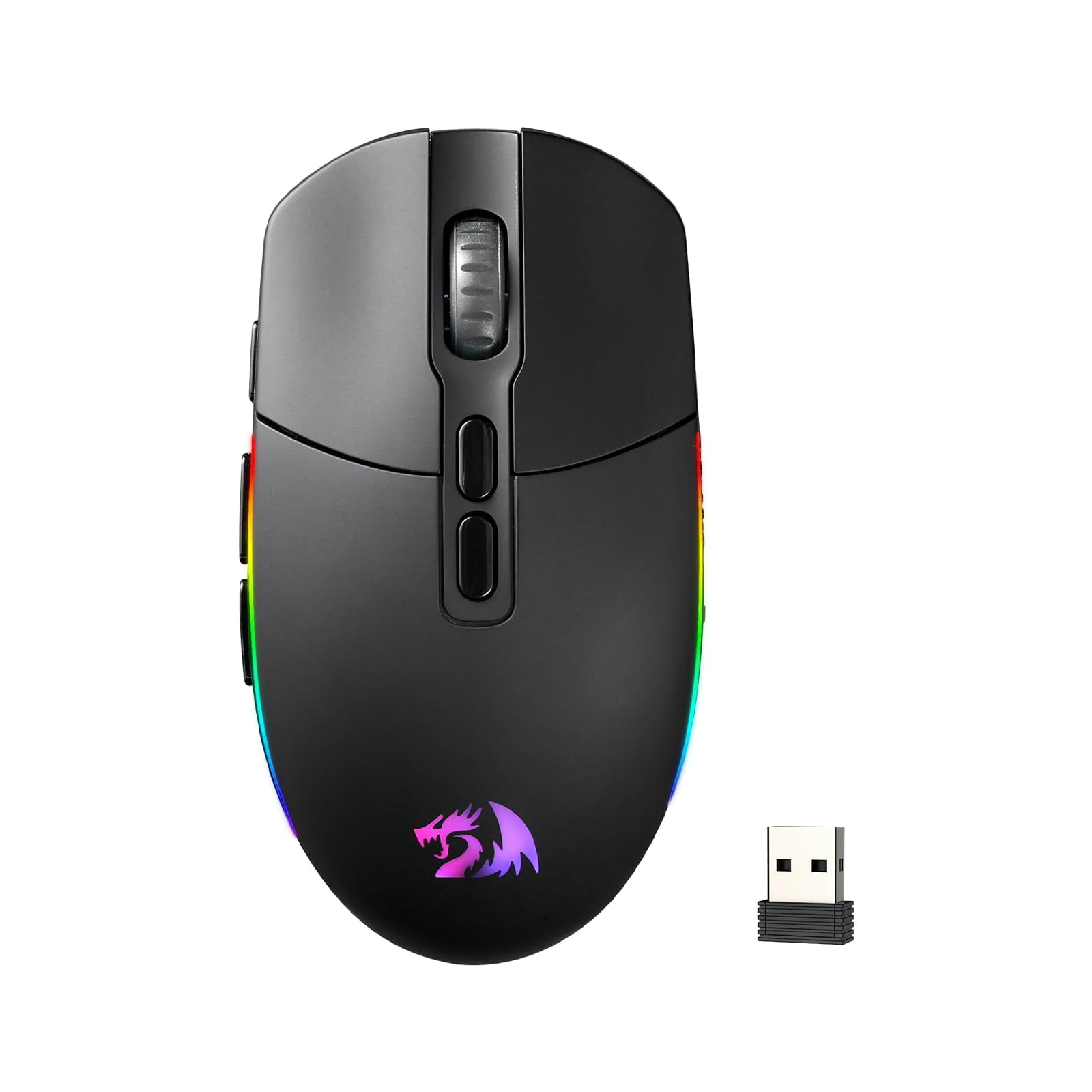 Ratón Inalámbrico Para Juegos Redragon M719 Pro 10.000 Dpi Rgb