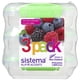 thumbnail image 3 of Contenedores de almacenamiento de alimentos Sistema KLIP IT Accents de 0,2 L, 3 unidades, 3 of 4