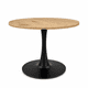 thumbnail image 2 of Mesa Comedor Redonda Tulip Wood 80cm Diametro Negra, 2 of 5