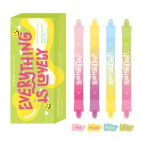 Set De Iluminadores Epengo Pastel De Doble Punta, Paquete De 4 Unidades, 8 Colores