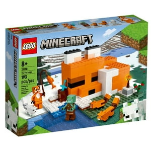 Lego Minecraft - El Refugio-Zorro 193 Piezas 21178