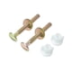 thumbnail image 4 of Tornillos y tuercas para bisagras de asiento de inodoro A.I.FORCE de acero pesado, 4 of 6