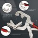 thumbnail image 4 of Alicates de Tubo Monster & Master 25 cm con Sargento C Bloqueable, 4 of 6