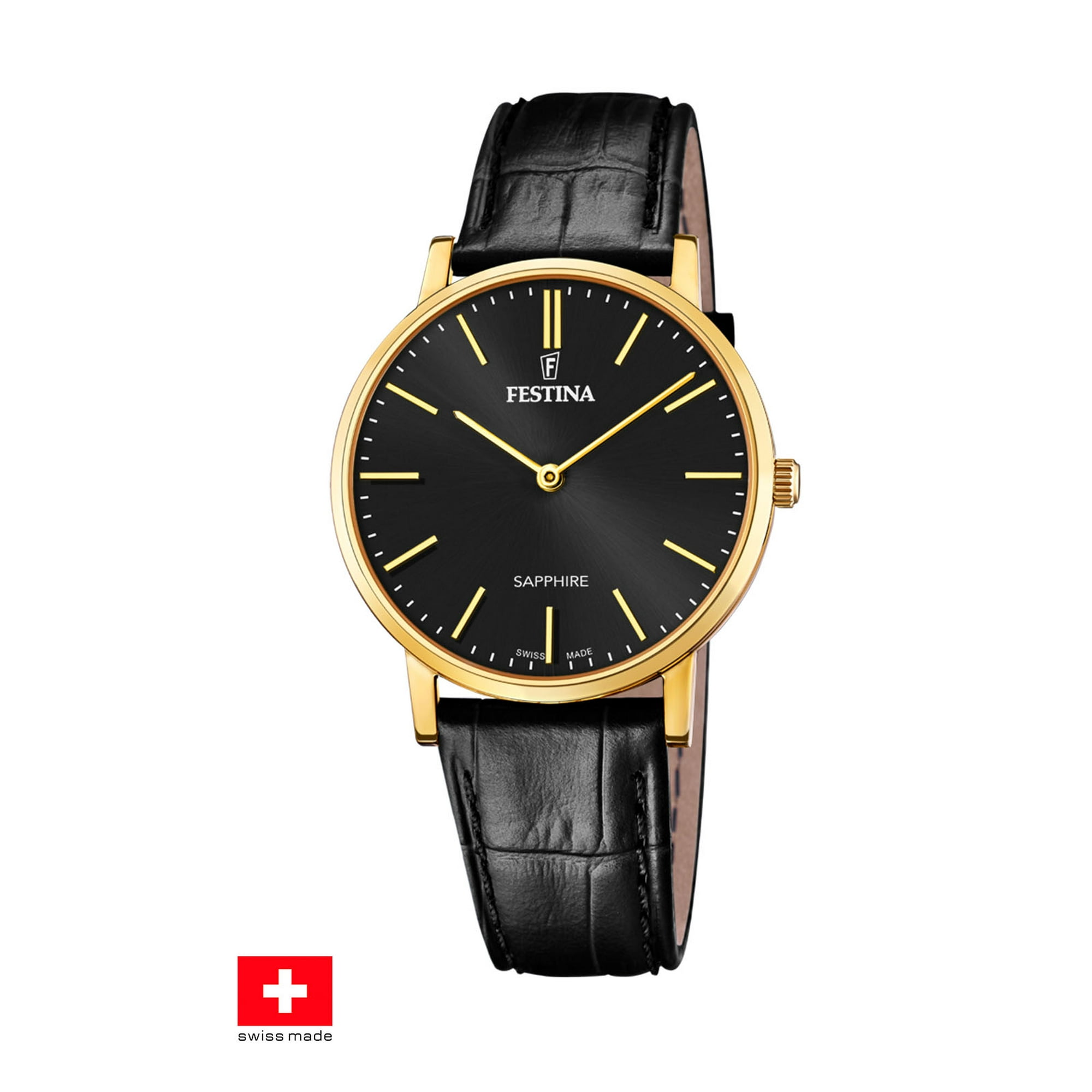 Reloj F20016/3 Festina Swiss Negro Hombre Swiss Made