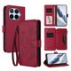 thumbnail image 1 of Funda Cartera Mariposa para [Xiaomi 17T] con Soporte y Cremallera Rojo, 1 of 6