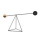 thumbnail image 2 of Figura De Escritorio única Con Adorno Geométrico De Equilibrio Para La Entrada Del Gabinete Del Hogar, 2 of 3