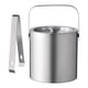 thumbnail image 2 of Cubo De Cerveza Helada De Acero Inoxidable, Soporte Para Enfriador De Vino Y Cerveza Para Fiestas De Barbacoa Caseras, 1300ml Con Clip De Tapa, 2 of 4