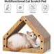 thumbnail image 3 of Cat Scratcher House FUKUMARU Acogedor diseño de cartón, 10 kg, 3 of 6