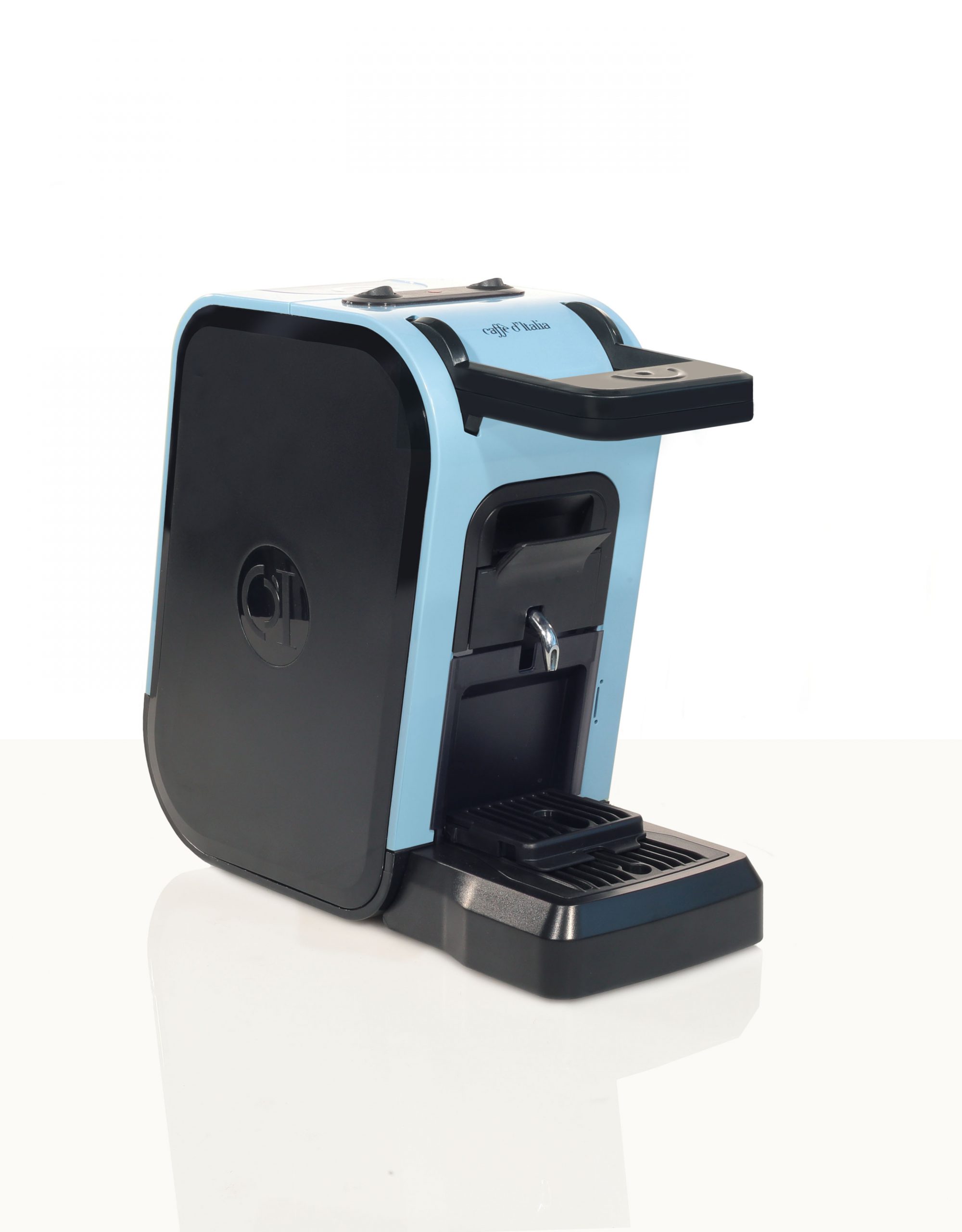 Caffe D'Italia - Cafetera Birba Azul 1 Cápsula