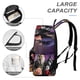 thumbnail image 4 of Sing 3-theme Backpack, Campus style schoolbag Bookbag with Adjustable Shoulder Straps And Large Zip Compartment, Unisex Travel Bags.42x30x15cm, 4 of 6