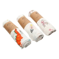 Genérico - Set 2 Manta Muselina Comoda Suave Transpirable Niña Niño Lau