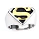 thumbnail image 1 of Anillo de Superman Titanio Hombre Moda Masculina 2019, 1 of 3