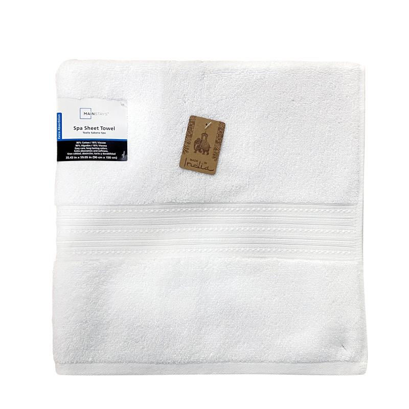 Mainstays - Toalla Sábana Spa Algodón 90x150cm