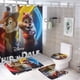 thumbnail image 1 of Juego de Cortina de Ducha de 4 Piezas Chip y Dale Al Rescate Desmarcar, 1 of 6