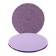 thumbnail image 1 of Juego de 4 manteles individuales redondos tejidos para mesa de comedor interior y exterior, mantel de cocina, fácil de limpiar, color púrpura, 13x13 pulgadas, 1 of 5