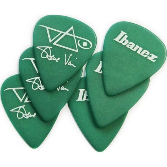 Pack 6 Uñetas Ibanez Steve Vai Signature B1000SV GR -Verde - 1.0mm