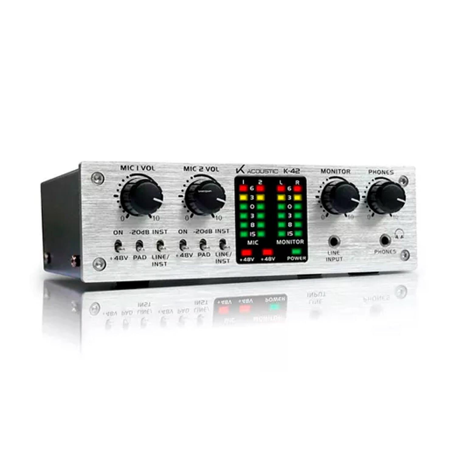 K-acoustic K-42 Interfaz De Audio
