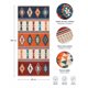 thumbnail image 5 of Set De 2 Alfombras De Pasillo 60x150 cm Estilo Bohemio con Flecos, 5 of 6