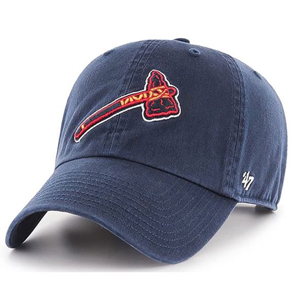 Hat 47 Atlanta Braves Navy Alternate Hammer Clean Up