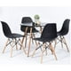 thumbnail image 5 of Mesa de comedor eames redonda 80 cm Negra, 5 of 6