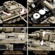 thumbnail image 4 of Set de bloques de construcción Reobrix Tiger I Tank WW2 Military 1138PCS, 4 of 7