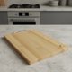 thumbnail image 4 of Tabla De Picar Para Asado Madera Bambu Chica 20x30, 4 of 7