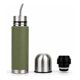 thumbnail image 1 of Termo Mate Acero Inoxidable 2en1 Botella Termica Tawo 750 Ml Verde Musgo, 1 of 9