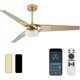 thumbnail image 1 of Ventilador de techo Esiovco de 52 pulgadas LED con app y control remoto, 6 velocidades, 1 of 3