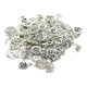 thumbnail image 2 of 100 Pieces Silver Alloy Charms Assorted Jewelry Making Pendants Tibetan Silver Bracelet Necklace Charm Handmade DIY Craft Earring Keychain Accessories, 2 of 5